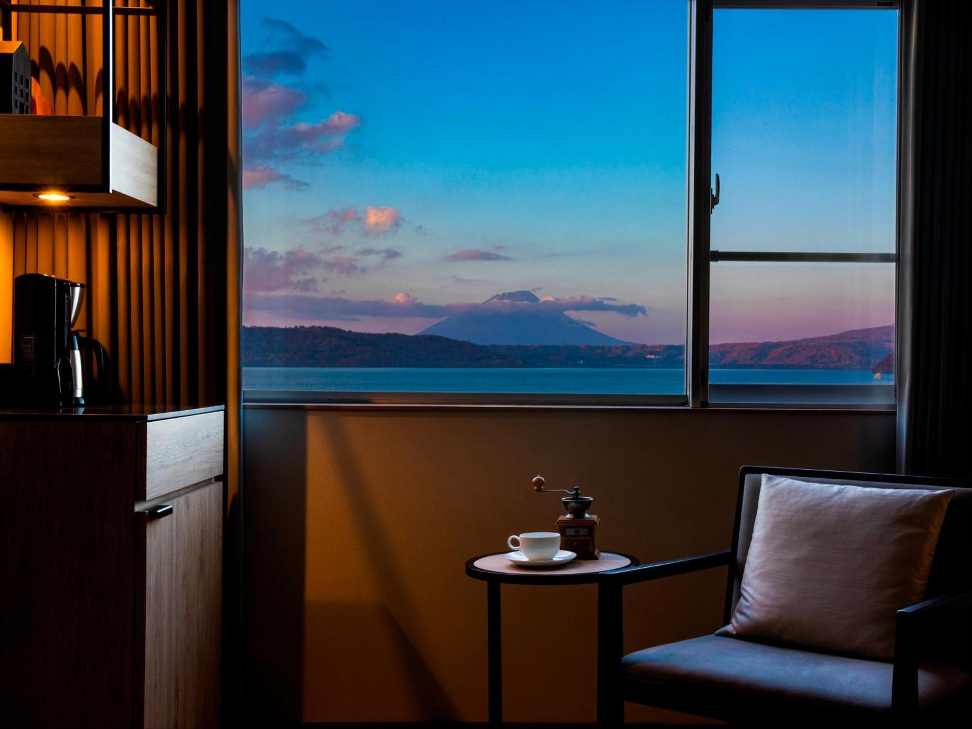 The Lake View Toya Nonokaze Resort Toyako Exterior photo